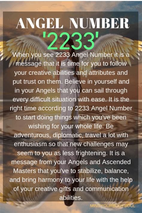 2233 angel number twin flame|Angel number 2233 Meaning for Twin flame,。